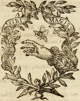An illustration from Annotazioni, ovvero, Chiose marginali, di Bellisario Bulgarini, l'Aperto, accademico intronato : sopra la prima parte della difesa fatta da m. Iacopo Mazzoni per la Commedia di Dante Alighieri : compilate nell' idioma toscano sanese : aggiontoui il discorso di m. Ridolfo Castrauilla sopra la medesima Commedia, &c. : ed insieme il racconto delle materie più notabili di tutta l'opera (1608)