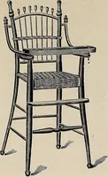 An illustration from Annual catalogue, Reed furniture, season, 1900, Grade "B" (1900)