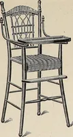 An illustration from Annual catalogue, Reed furniture, season, 1900, Grade "B" (1900)