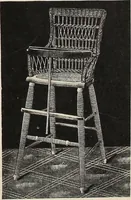 An illustration from Annual catalogue, Reed furniture, season, 1900, Grade "B" (1900)