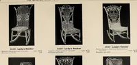 An illustration from Annual catalogue, Reed furniture, season, 1900, Grade "B" (1900)