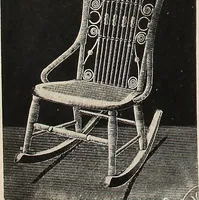 An illustration from Annual catalogue, Reed furniture, season, 1900, Grade "B" (1900)