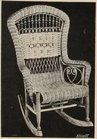 An illustration from Annual catalogue, Reed furniture, season, 1900, Grade "B" (1900)