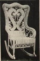 An illustration from Annual catalogue, Reed furniture, season, 1900, Grade "B" (1900)