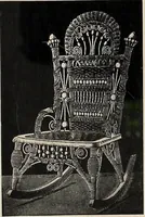 An illustration from Annual catalogue, Reed furniture, season, 1900, Grade "B" (1900)