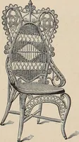An illustration from Annual catalogue, Reed furniture, season, 1900, Grade "B" (1900)