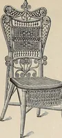 An illustration from Annual catalogue, Reed furniture, season, 1900, Grade "B" (1900)