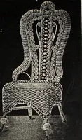 An illustration from Annual catalogue, Reed furniture, season, 1900, Grade "B" (1900)