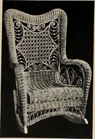 An illustration from Annual catalogue, Reed furniture, season, 1900, Grade "B" (1900)