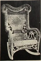An illustration from Annual catalogue, Reed furniture, season, 1900, Grade "B" (1900)