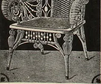 An illustration from Annual catalogue, Reed furniture, season, 1900, Grade "B" (1900)