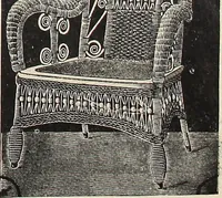 An illustration from Annual catalogue, Reed furniture, season, 1900, Grade "B" (1900)