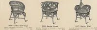 An illustration from Annual catalogue, Reed furniture, season, 1900, Grade "B" (1900)