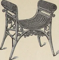An illustration from Annual catalogue, Reed furniture, season, 1900, Grade "B" (1900)