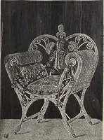 An illustration from Annual catalogue, Reed furniture, season, 1900, Grade "B" (1900)