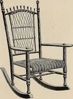 An illustration from Annual catalogue, Reed furniture, season, 1900, Grade "B" (1900)