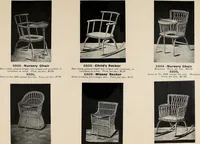 An illustration from Annual catalogue, Reed furniture, season, 1900, Grade "B" (1900)