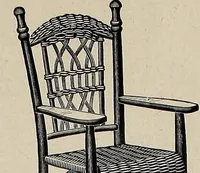 An illustration from Annual catalogue, Reed furniture, season, 1900, Grade "B" (1900)