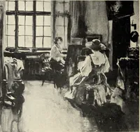 An illustration from Annual exhibition (1890)
