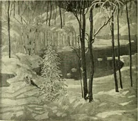 An illustration from Fifty-first Annual open exhibition of painting and sculpture; [catalogue], 1923 (1900)