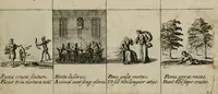 An illustration from Annus symbolicus, emblemmatice, et versu leonino : quemcumq[ue] statum hominum incitans ad animum pie recreandum : humillimè oblatus serenissimo electorali principi Carolo Alberto vtriusq[ue] Bavariae &c. duci. etc. etc. [sic] : accrescenti orbis terrae delicio (1699)