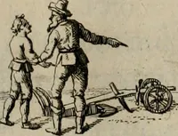 An illustration from Annus symbolicus, emblemmatice, et versu leonino : quemcumq[ue] statum hominum incitans ad animum pie recreandum : humillimè oblatus serenissimo electorali principi Carolo Alberto vtriusq[ue] Bavariae &c. duci. etc. etc. [sic] : accrescenti orbis terrae delicio (1699)