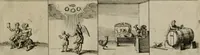 An illustration from Annus symbolicus, emblemmatice, et versu leonino : quemcumq[ue] statum hominum incitans ad animum pie recreandum : humillimè oblatus serenissimo electorali principi Carolo Alberto vtriusq[ue] Bavariae &c. duci. etc. etc. [sic] : accrescenti orbis terrae delicio (1699)