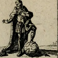 An illustration from Annus symbolicus, emblemmatice, et versu leonino : quemcumq[ue] statum hominum incitans ad animum pie recreandum : humillimè oblatus serenissimo electorali principi Carolo Alberto vtriusq[ue] Bavariae &c. duci. etc. etc. [sic] : accrescenti orbis terrae delicio (1699)