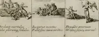Picture 36 of 87 from Annus symbolicus, emblemmatice, et versu leonino : quemcumq[ue] statum hominum incitans ad animum pie recreandum. Humillimè oblatus serenissimo electorali principi Iosepho Ferdinando vtriusq[ue] Bavariae &c. duci. etc. etc. Accrescenti orbis terrae delicio (1696), leaf 42