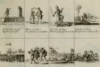 Picture 40 of 87 from Annus symbolicus, emblemmatice, et versu leonino : quemcumq[ue] statum hominum incitans ad animum pie recreandum. Humillimè oblatus serenissimo electorali principi Iosepho Ferdinando vtriusq[ue] Bavariae &c. duci. etc. etc. Accrescenti orbis terrae delicio (1696), leaf 48