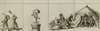 An illustration from Annus symbolicus, emblemmatice, et versu leonino : quemcumq[ue] statum hominum incitans ad animum pie recreandum. Humillimè oblatus serenissimo electorali principi Iosepho Ferdinando vtriusq[ue] Bavariae &c. duci. etc. etc. Accrescenti orbis terrae delicio (1696)