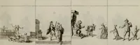An illustration from Annus symbolicus, emblemmatice, et versu leonino : quemcumq[ue] statum hominum incitans ad animum pie recreandum. Humillimè oblatus serenissimo electorali principi Iosepho Ferdinando vtriusq[ue] Bavariae &c. duci. etc. etc. Accrescenti orbis terrae delicio (1696)