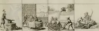 Picture 65 of 87 from Annus symbolicus, emblemmatice, et versu leonino : quemcumq[ue] statum hominum incitans ad animum pie recreandum. Humillimè oblatus serenissimo electorali principi Iosepho Ferdinando vtriusq[ue] Bavariae &c. duci. etc. etc. Accrescenti orbis terrae delicio (1696), leaf 76