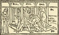 An illustration from Der anonyme Meister des Poliphilo; eine Studie zur italienischen Buchillustration und zur Antike in der Kunst des Quattrocento (1904)