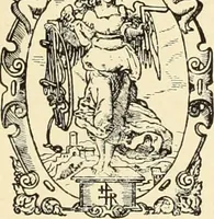 An illustration from Der anonyme Meister des Poliphilo; eine Studie zur italienischen Buchillustration und zur Antike in der Kunst des Quattrocento (1904)