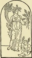 An illustration from Der anonyme Meister des Poliphilo; eine Studie zur italienischen Buchillustration und zur Antike in der Kunst des Quattrocento (1904)