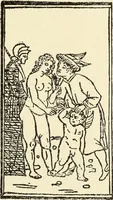 An illustration from Der anonyme Meister des Poliphilo; eine Studie zur italienischen Buchillustration und zur Antike in der Kunst des Quattrocento (1904)