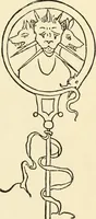 An illustration from Der anonyme Meister des Poliphilo; eine Studie zur italienischen Buchillustration und zur Antike in der Kunst des Quattrocento (1904)