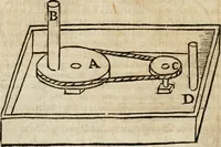 An illustration from Anselmi Boetii de Boodt ... Gemmarvm et lapidvm historia : qua non solum ortus, natura, vis & precium, sed etiam modus quo ex iis olea, salia, tincturae, essentiae, arcana & magisteria arte chymica confici possint, ostenditur : opvs principibvs, medicis, chymicis, physicis, ac liberalioribus ingeniis vtilissimum : cum variis figuris, indiceq. duplici & copioso (1609)