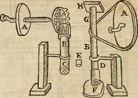 An illustration from Anselmi Boetii de Boodt ... Gemmarvm et lapidvm historia : qua non solum ortus, natura, vis & precium, sed etiam modus quo ex iis olea, salia, tincturae, essentiae, arcana & magisteria arte chymica confici possint, ostenditur : opvs principibvs, medicis, chymicis, physicis, ac liberalioribus ingeniis vtilissimum : cum variis figuris, indiceq. duplici & copioso (1609)