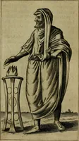An illustration from Anselmus Solerius cemeliensis De pileo : caeterisque capitis tegminibus tam sacris, quàm profanis (1672)