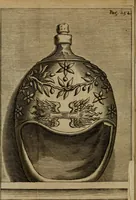 An illustration from Anselmus Solerius cemeliensis De pileo : caeterisque capitis tegminibus tam sacris, quàm profanis (1672)