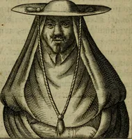 An illustration from Anselmus Solerius cemeliensis De pileo : caeterisque capitis tegminibus tam sacris, quàm profanis (1672)