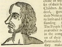 Picture 19 of 64 from Anthropometamorphosis: man transform'd: or, The artificiall changling, historically presented, in the mad and cruel gallantry, foolish bravery, ridiculous beauty, filthy finenesse, and loathsome loveliness of most nations, fashioning and altering their bodies from the mould intended by nature; with figures of those transformations. To which artificial and affected deformations are added, all the native and national monstrosities that have appeared to disfigure the humane fabrick. With a vindication of the regular beauty and honesty of nature (1653), leaf 176