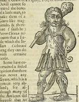Picture 58 of 64 from Anthropometamorphosis: man transform'd: or, The artificiall changling, historically presented, in the mad and cruel gallantry, foolish bravery, ridiculous beauty, filthy finenesse, and loathsome loveliness of most nations, fashioning and altering their bodies from the mould intended by nature; with figures of those transformations. To which artificial and affected deformations are added, all the native and national monstrosities that have appeared to disfigure the humane fabrick. With a vindication of the regular beauty and honesty of nature (1653), leaf 565