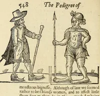 Picture 64 of 64 from Anthropometamorphosis: man transform'd: or, The artificiall changling, historically presented, in the mad and cruel gallantry, foolish bravery, ridiculous beauty, filthy finenesse, and loathsome loveliness of most nations, fashioning and altering their bodies from the mould intended by nature; with figures of those transformations. To which artificial and affected deformations are added, all the native and national monstrosities that have appeared to disfigure the humane fabrick. With a vindication of the regular beauty and honesty of nature (1653), leaf 610