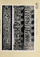 An illustration from Antiche trine italiane : trine ad ago (1908)