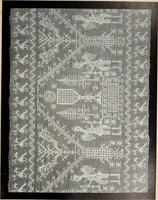 An illustration from Antiche trine italiane : trine ad ago (1908)