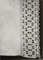 An illustration from Antiche trine italiane : trine ad ago (1908)