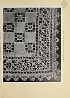An illustration from Antiche trine italiane : trine ad ago (1908)